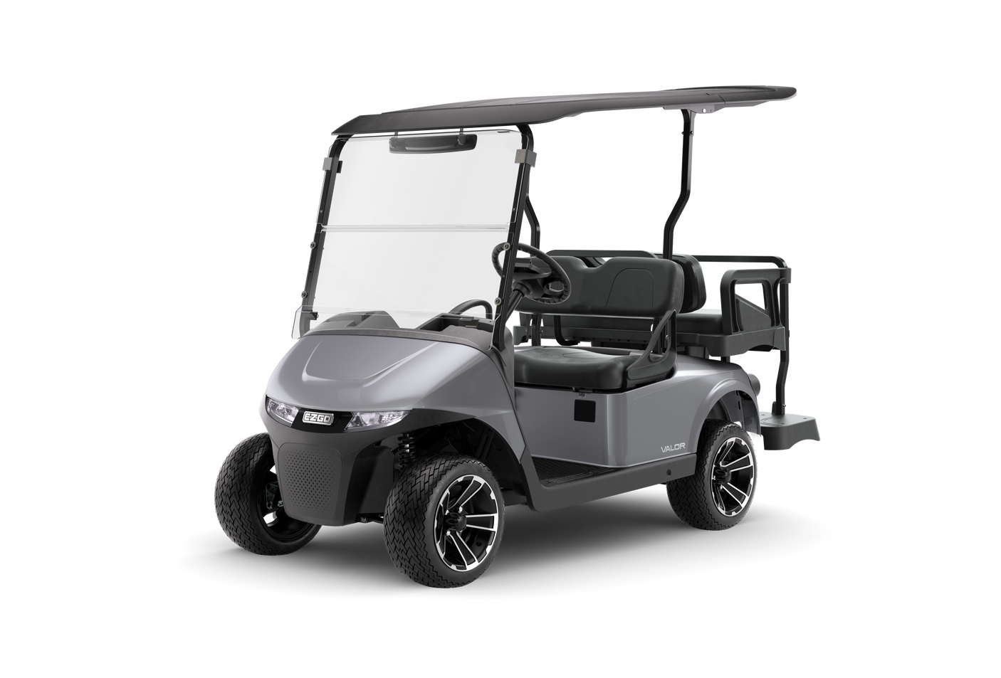 2026 EZGO Valor 4 S+ Gas Platinum | Serial #5971844