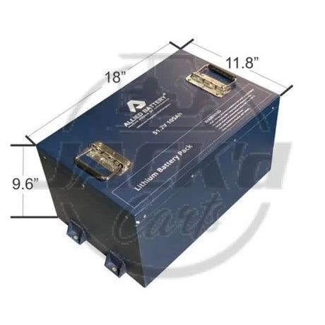 ALLIED LITHIUM BATTERY 105 AMP HOURS Golf Cart Battery