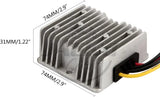 BZONE DC to DC Voltage Reducer Step Down Waterproof Voltage Regulator Buck Converter for Golf Cart Club Car (48V to 12V