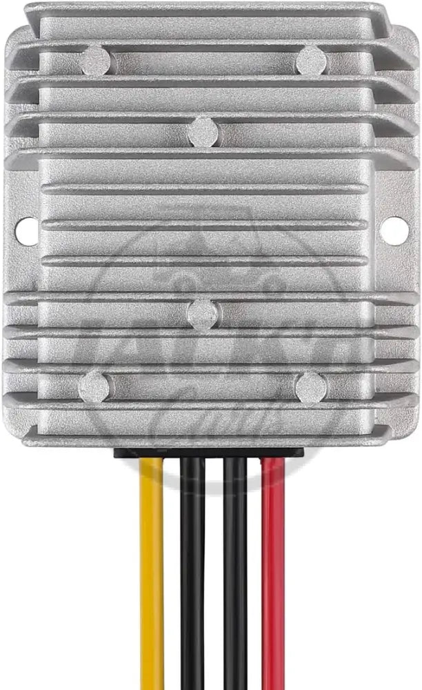 BZONE DC to DC Voltage Reducer Step Down Waterproof Voltage Regulator Buck Converter for Golf Cart Club Car (48V to 12V
