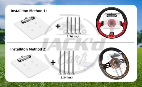 D2 Golf Cart Scorecard Pro Holder with Pencil Holder Accessories
