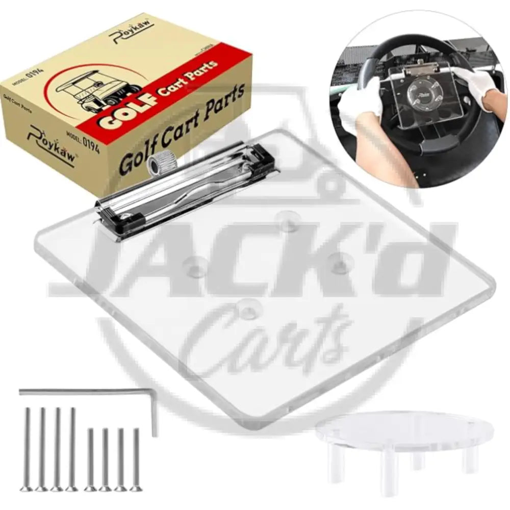 D2 Golf Cart Scorecard Pro Holder with Pencil Holder Accessories