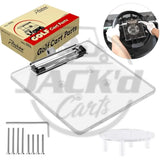 D2 Golf Cart Scorecard Pro Holder with Pencil Holder Accessories