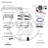 Extreme Strips - 6 Seat Cart + LED Controller Accessories