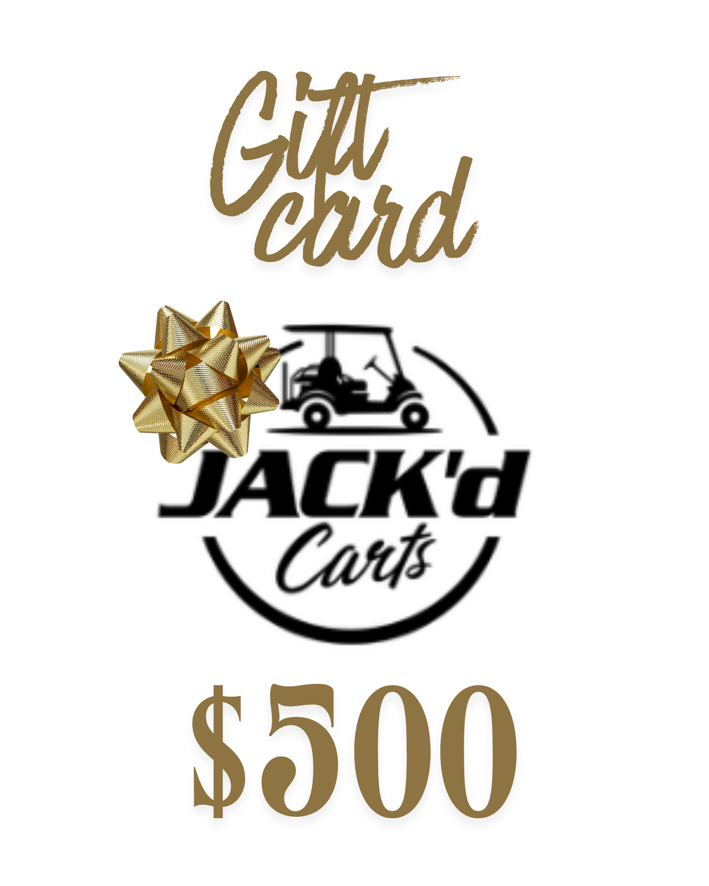 JACK'd Carts Gift Card