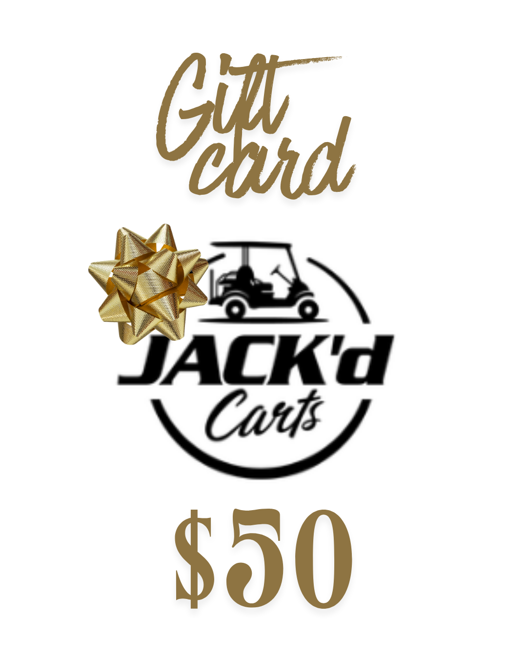 JACK'd Carts Gift Card