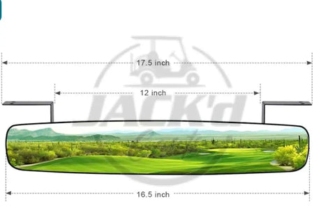 Golf Cart Rear View Mirror