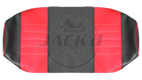 SEAT BACK SKIN FOR D2 BLACK + RED OEM Parts