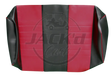 SEAT BACK SKIN FOR D2 CANDY APPLE RED + BLACK OEM Parts
