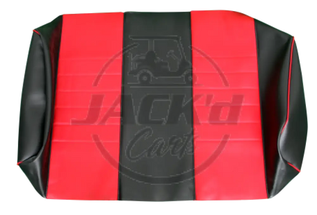 SEAT SKIN FOR FRONT SEAT RED & BLACK OEM Parts
