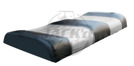 SILVER & BLACK FRONT SEAT CUSHION OEM Parts