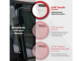 RedDot DACH Apollo Clear Folding Windshield