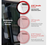 RedDot DACH Apollo Tinted Folding Windshield
