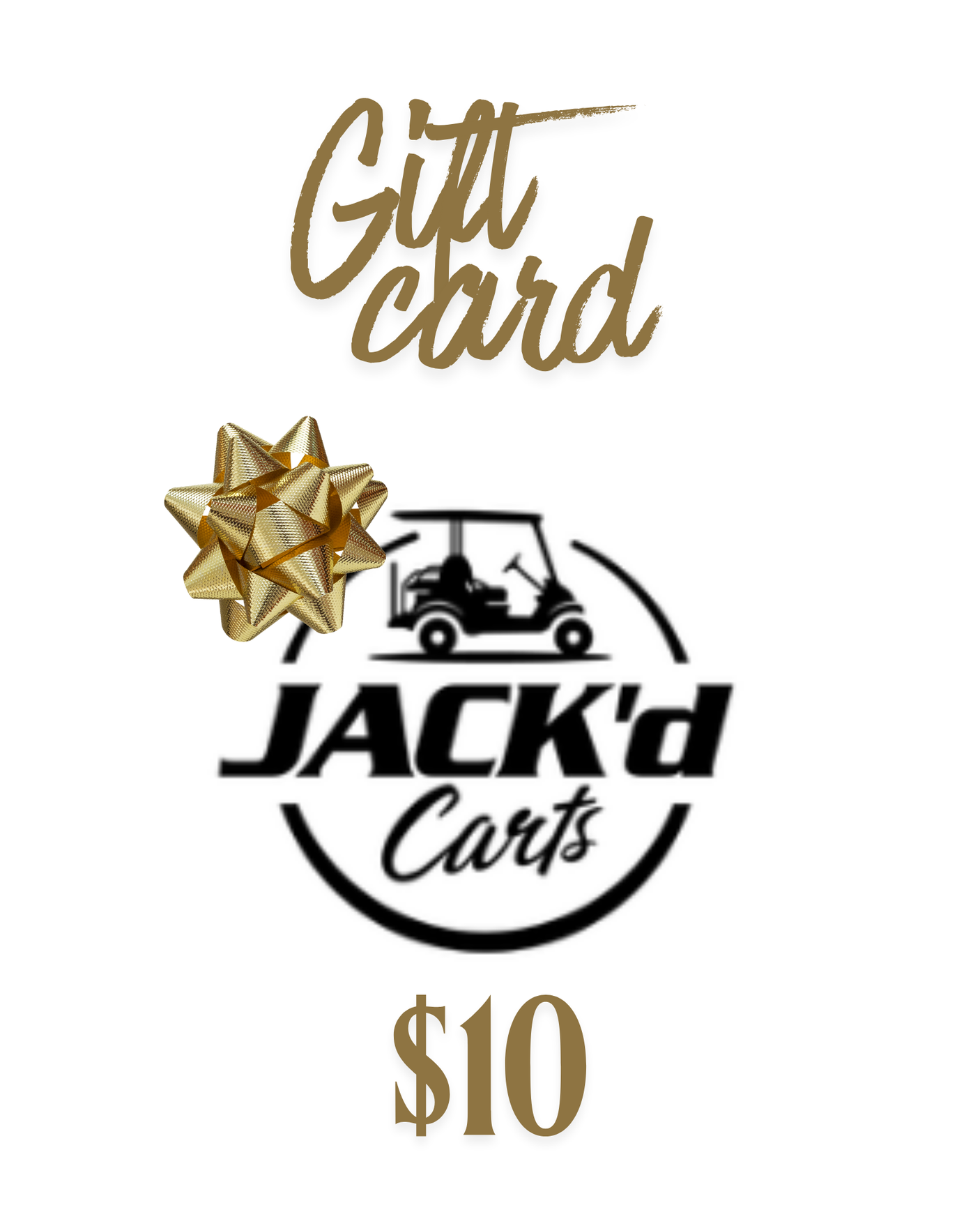 JACK'd Carts Gift Card